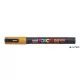 Dekormarker, 0,9-1,3 mm, UNI"Posca PC-3ML", fényes narancs