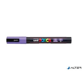   Dekormarker, 0,9-1,3 mm, UNI "Posca PC-3M", halványlila