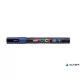 Dekormarker, 0,9-1,3 mm, UNI "Posca PC-3M", kék