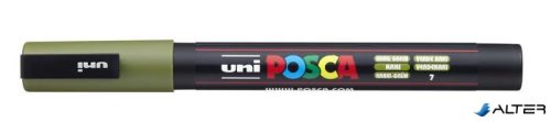 Dekormarker, 0,9-1,3 mm, UNI "Posca PC-3M", khaki