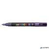 Dekormarker, 0,9-1,3 mm, UNI "Posca PC-3ML", fényes lila