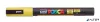 Dekormarker, 0,9-1,3 mm, UNI "Posca PC-3ML", fényes sárga
