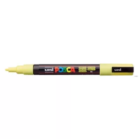   Dekormarker, 0,9-1,3 mm, UNI "Posca PC-3M", napsárga