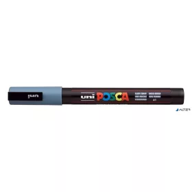   Dekormarker, 0,9-1,3 mm, UNI "Posca PC-3M", palaszürke