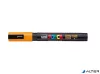 Dekormarker, 0,9-1,3 mm, UNI "Posca PC-3M", ragyogó sárga