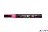 Dekormarker, 0,9-1,3 mm, UNI "Posca PC-3M", rózsaszín