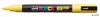 Dekormarker, 0,9-1,3 mm, UNI "Posca PC-3M", sárga
