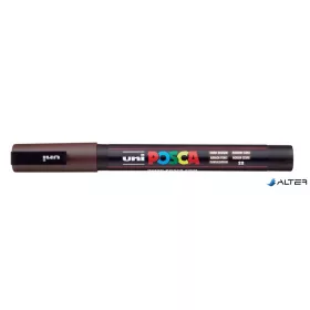   Dekormarker, 0,9-1,3 mm, UNI 'Posca PC-3M', sötétbarna