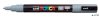 Dekormarker, 0,9-1,3 mm, UNI "Posca PC-3M", szürke