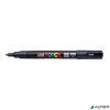 Dekormarker, 0,9-1,3 mm, UNI "Posca PC-3M", tengerkék