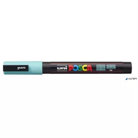   Dekormarker, 0,9-1,3 mm, UNI 'Posca PC-3M', tengerzöld