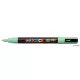 Dekormarker, 0,9-1,3 mm, UNI "Posca PC-3M", világoszöld