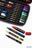 Dekormarker-készlet, táskában, UNI "Posca", 40 darabos