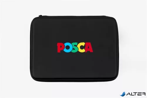 Dekormarker készlet, táskában, UNI "Posca", 40 darabos