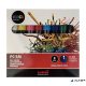 Dekormarker készlet, 1,8-2,5 mm, UNI "Posca PC-5M", 8 különböző szín