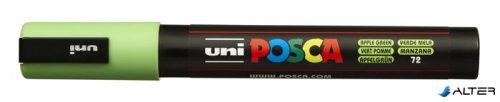 Dekormarker, 1,8-2,5 mm, UNI "Posca PC-5M", zöldalma