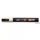 Dekormarker, 1,8-2,5 mm, UNI "Posca PC-5M", bézs