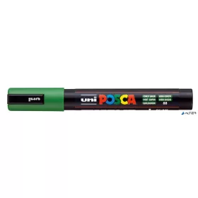   Dekormarker, 1,8-2,5 mm, UNI "Posca PC-5M", erdőzöld