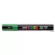 Dekormarker, 1,8-2,5 mm, UNI "Posca PC-5M", erdőzöld