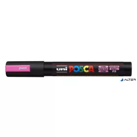   Dekormarker, 1,8-2,5 mm, UNI "Posca PC-5M", fluor rózsaszín