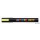 Dekormarker, 1,8-2,5 mm, UNI "Posca PC-5M", fluor sárga