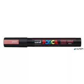   Dekormarker, 1,8-2,5 mm, UNI 'Posca PC-5M', metálpiros
