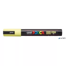   Dekormarker, 1,8-2,5 mm, UNI 'Posca PC-5M', napsárga