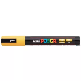 Dekormarker, 1,8-2,5 mm, UNI "Posca PC-5M", okker