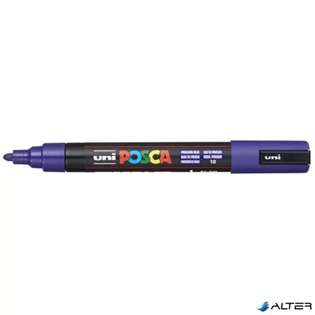 Dekormarker, 1,8-2,5 mm, UNI "Posca PC-5M", porosz kék