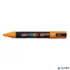 Dekormarker, 1,8-2,5 mm, UNI "Posca PC-5M", ragyogó sárga