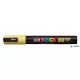 Dekormarker, 1,8-2,5 mm, UNI "Posca PC-5M", sárga