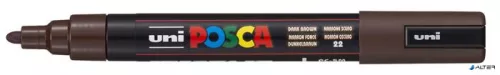 Dekormarker, 1,8-2,5 mm, UNI "Posca PC-5M", sötétbarna