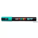 Dekormarker, 1,8-2,5 mm, UNI "Posca PC-5M", smaragdzöld