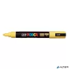 Dekormarker, 1,8-2,5 mm, UNI "Posca PC-5M", szalmasárga