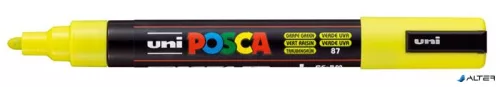 Dekormarker, 1,8-2,5 mm, UNI "Posca PC-5M", szőlőzöld