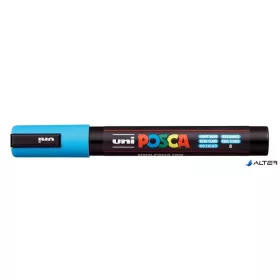   Dekormarker, 1,8-2,5 mm, UNI 'Posca PC-5M', világoskék