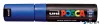 Dekormarker, 4,5-5,5 mm, UNI "Posca PC-7M", kék