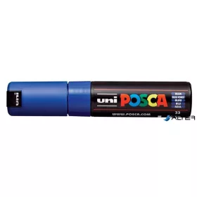 Dekormarker, 4,5-5,5 mm, UNI "Posca PC-7M", kék