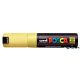Dekormarker, 4,5-5,5 mm, UNI "Posca PC-7M", sárga