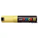 Dekormarker, 4,5-5,5 mm, UNI "Posca PC-7M", sárga
