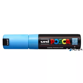   Dekormarker, 4,5-5,5 mm, UNI "Posca PC-7M", világoskék