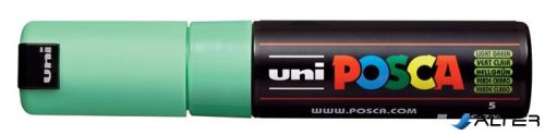 Dekormarker, 4,5-5,5 mm, UNI "Posca PC-7M", világoszöld