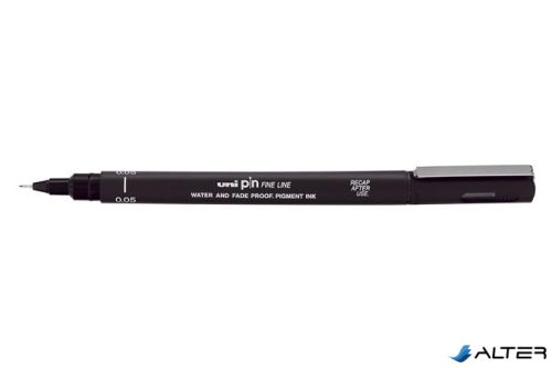 Rajzmarker, 0,05 mm, UNI PIN, fekete