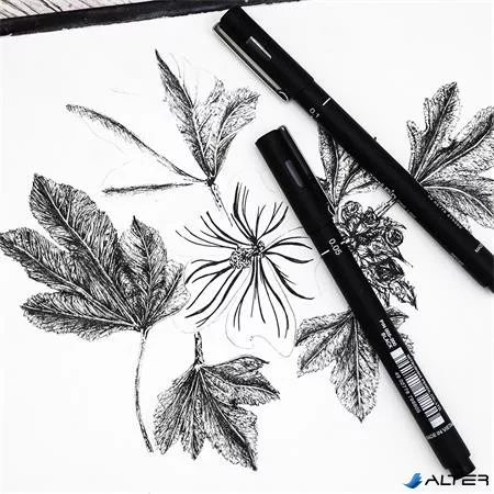 Rajzmarker, 0,05 mm, UNI PIN, fekete