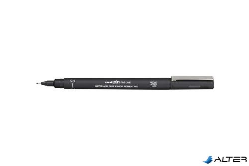 Rajzmarker, 0,4 mm, UNI PIN, fekete