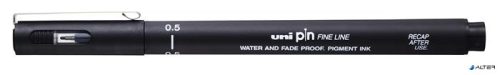 Rajzmarker, 0,5 mm, UNI PIN, fekete