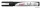 Krétamarker, 1,8-2,5 mm, UNI "PWE-5M", fekete
