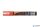 Krétamarker, 1,8-2,5 mm, UNI 'PWE-5M', fluor narancs