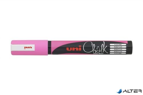 Krétamarker, 1,8-2,5 mm, UNI 'PWE-5M', fluor rózsaszín