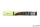 Krétamarker, 1,8-2,5 mm, UNI "PWE-5M", fluor sárga